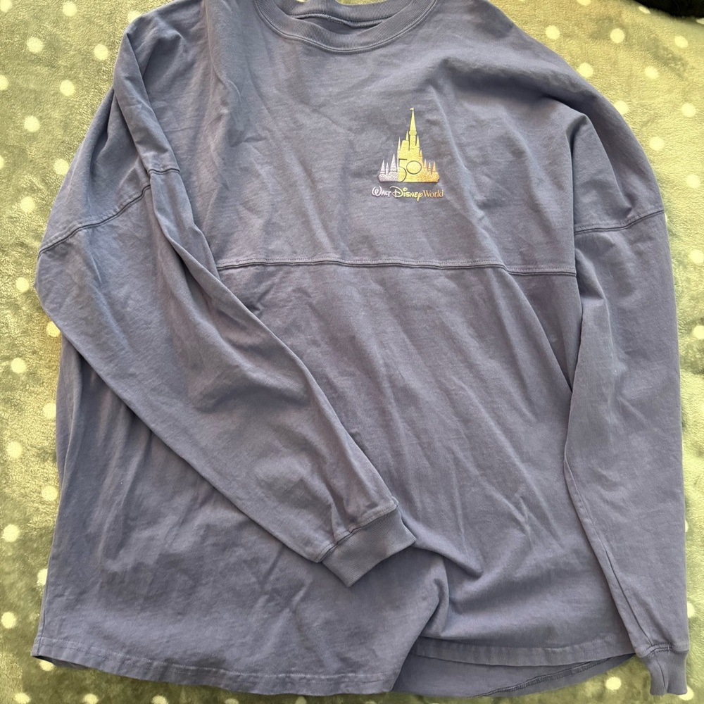 Walt Disney World Dusty Purple Spirit Jersey with 50th Anniversary Branding